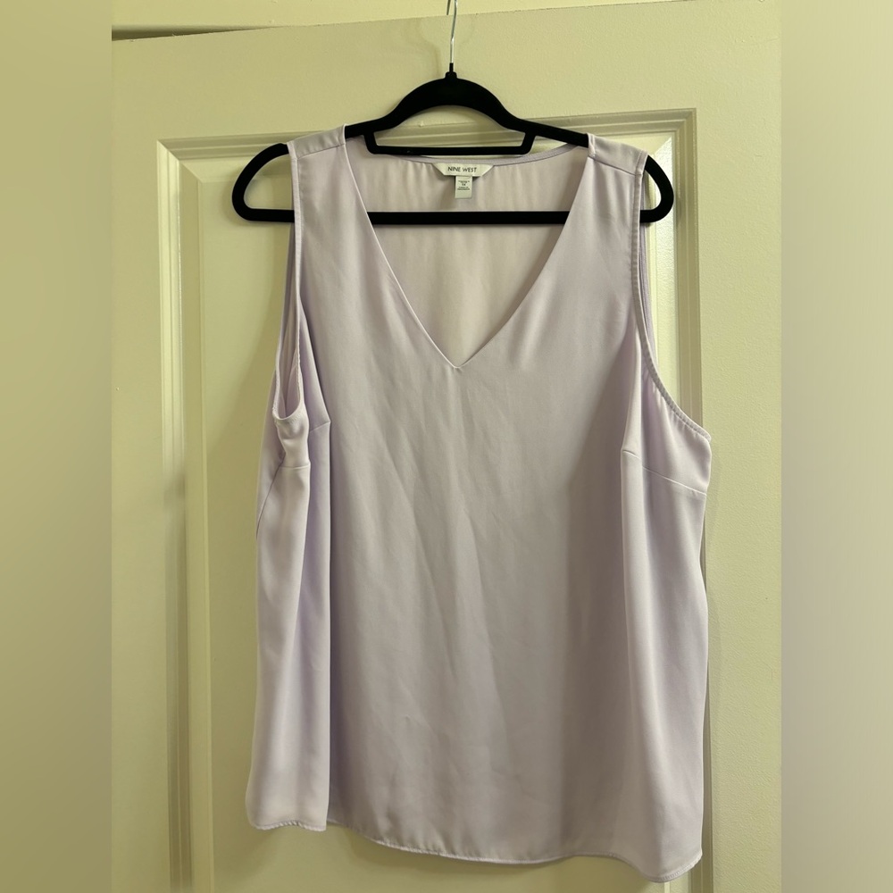 Lavender blouse
